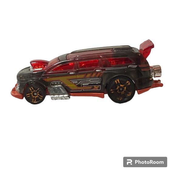 Hot Wheels Nitro Tailgaters Diecast Truck HW X Raycers 2017 Black Loose - Picture 9 of 11